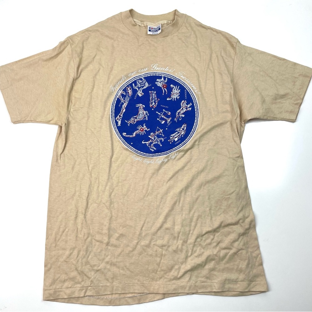 Vintage Astrology Short Sleeve Tee Shirt